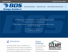 Tablet Screenshot of bosdesignbuilders.com